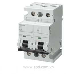 Áp tô mát (MCB) Siemens - 5SP4280-7 - 400V - 10KA, 2-POLE, C, 80A