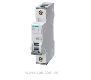 Áp tô mát (MCB) Siemens - 5SY5106-7 - DC 220V AC 230/400V - 10KA, 1-POLE, C, 06A