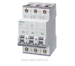 Áp tô mát (MCB) Siemens - 5SY8363-7 - 400V - 25KA, 3POLE, C, 63A