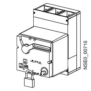 Phụ kiện áp tô mát (MCCB) Siemens - 3VL9600-3MN00 - ACCESSORY FORVL630, VL800,STORED ENERGY OPERATOR110-127V AC/DC