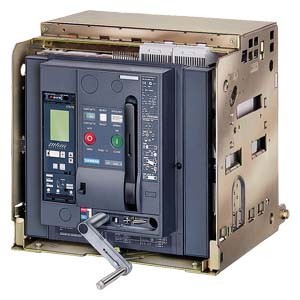 Máy cắt không khí (ACB) Siemens - 3WL1220-2CB35-1AA2 - CIRCUIT BREAKER WITHOUT GUIDE FRAME 3-POLE, SIZE II, IEC IN  - 2000A TO 690V, AC50/60HZ ICU  - 66KA AT 500V, ETU 25