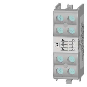 Phụ kiện áp tô mát (MCCB) Siemens - 3VT9500-2AF10 - ACCESSORY FOR VT1000, VT1600AUX. SWITCH 2NC + 2NO60 - 250V AC/DC