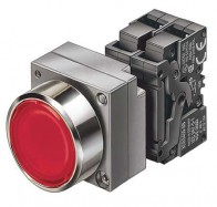 22MM METAL ROUND COMPLETE UNIT COMBINATION:3SB3647-0AA21