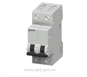 Áp tô mát (MCB) Siemens - 5SY6240-7 - 400V - 6KA, 2-POLE, C, 40A