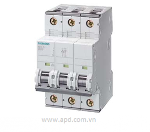 Áp tô mát (MCB) Siemens - 5SY4350-7 - 400V - 10KA, 3-POLE, C, 50A