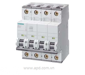 Áp tô mát (MCB) Siemens - 5SY4640-7 - 400V - 10KA, 3+N-POLE, C, 40A