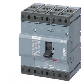 Áp tô mát (MCCB) Siemens - 3VT1708-2EA46-0AA0 - ICU=25KA, 415V AC 4-POLE, IN= 80A RATED CURRENT IR= 80A OVERLOAD PROTECTION II= 320A