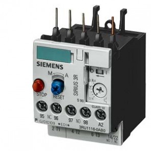  Relay nhiệt Siemens - 3RU1116-0HB0 - OVERLOAD RELAY, 0.55...0.8 A,1NO+1NC, SIZE S00, CLASS 10,FOR CONTACTOR MOUNTING