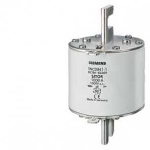 Cầu chì  Siemens - 3NC3337-1U - 710A AR 1000V A.C. MBC=6XINSIZE 3