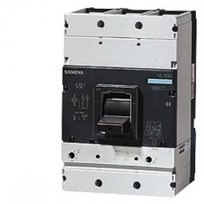 Áp tô mát (MCCB) Siemens - 3VL5750-1EJ46-0AA0 -  ICU=55KA / 415 V AC 4 POLE, IN=500A, RATED CURRENT IR=400-500A, OVERLOAD II=2500-5000A