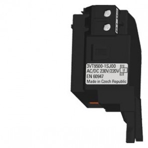 Phụ kiện áp tô mát (MCCB) Siemens - 3VT9500-1SJ00 - ACCESSORY FOR VT1000, VT1600SHUNT TRIP UNIT FOR230V AC/DCFOR MOUNTING ON THE LEFT